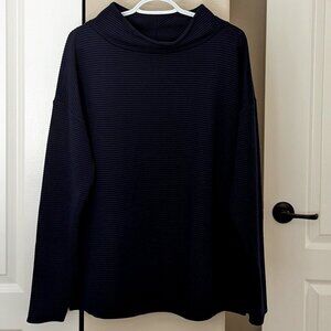 NWT - Wonderly Ottoman Knit Mock Turtleneck - XL
